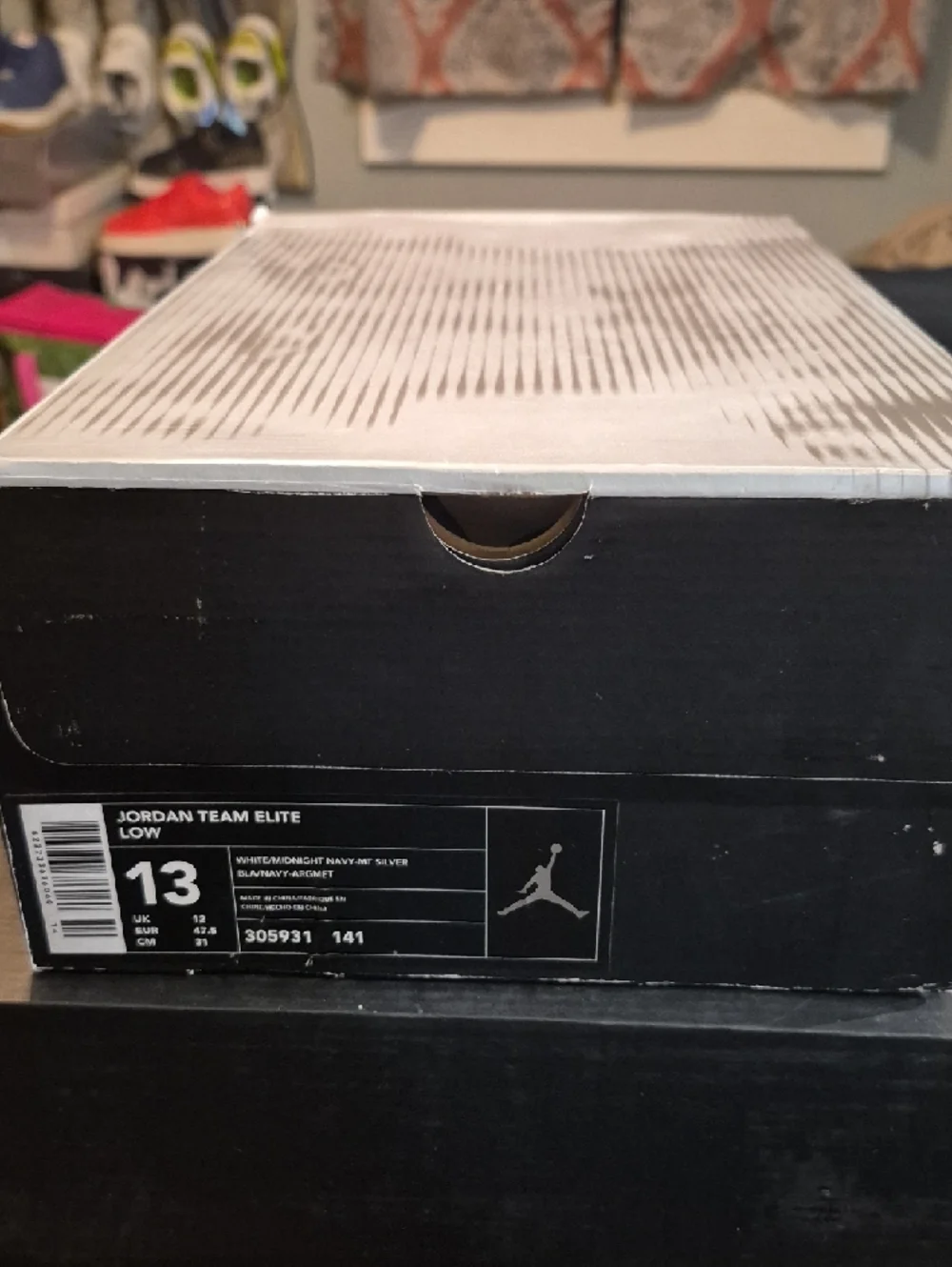 Jordan Team Elite Low Rare 'White Midnight Navy' (2002) EUC W/OG BOX
